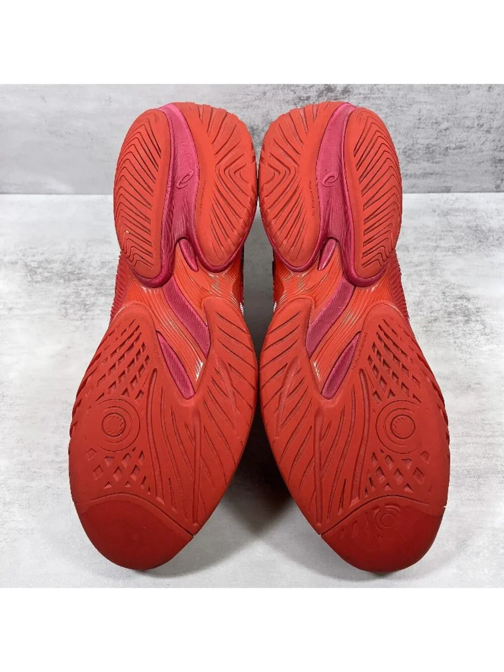 Asics Court FF Novak Djokovic Tennis Shoes - Men's Size 12 - Red